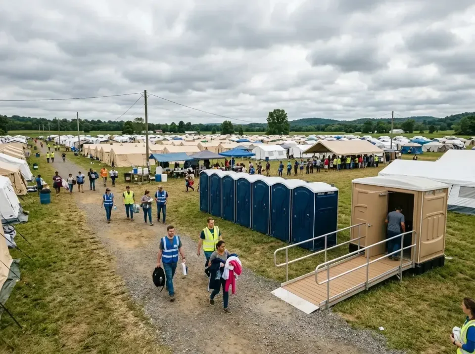 disaster-relief-camp-restrooms-010 — frequently asked questions, Dumpster & Portable Bathrooms Rental in Yorkville, WI